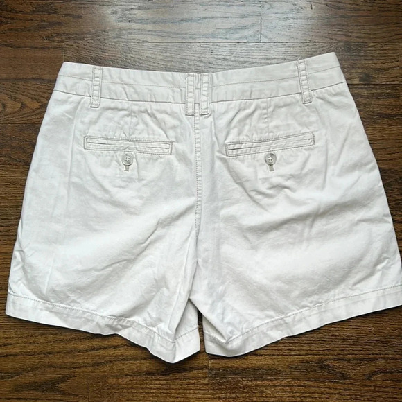 LOFT tan cotton shorts size 2 - Picture 3 of 5